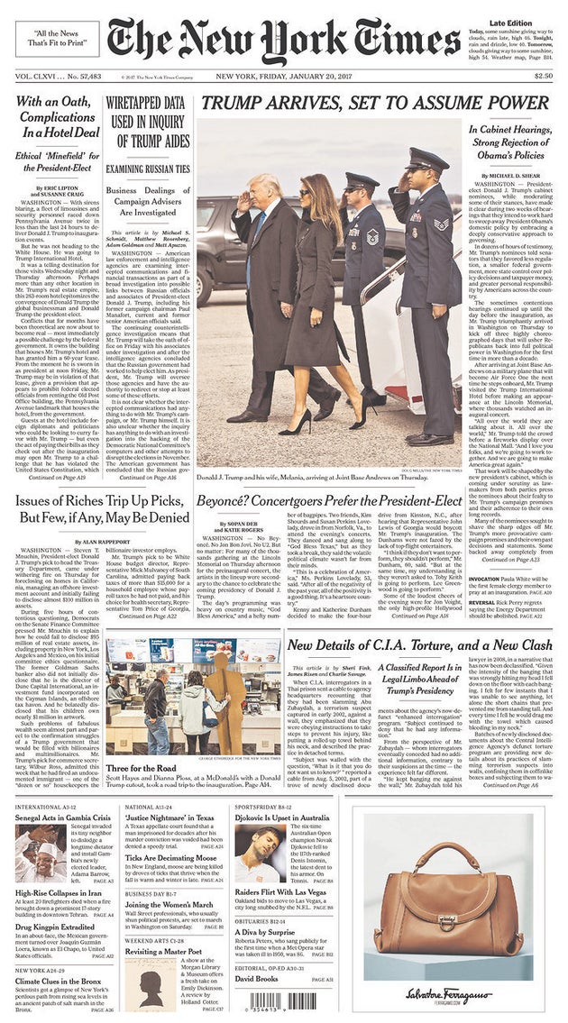 Https Www Nytimes 2017 01 12 Us Obituary Levi Felix Digital Detox Html newspaper front pages usher in uncertainty of new Https Www Nytimes 2017 01 12 Us Obituary Levi Felix Digital Detox Html newspaper front pages usher in uncertainty of new