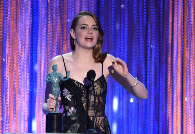 Did You Catch Ryan Gosling's Sweet Reaction To Emma Stone's SAG Win?