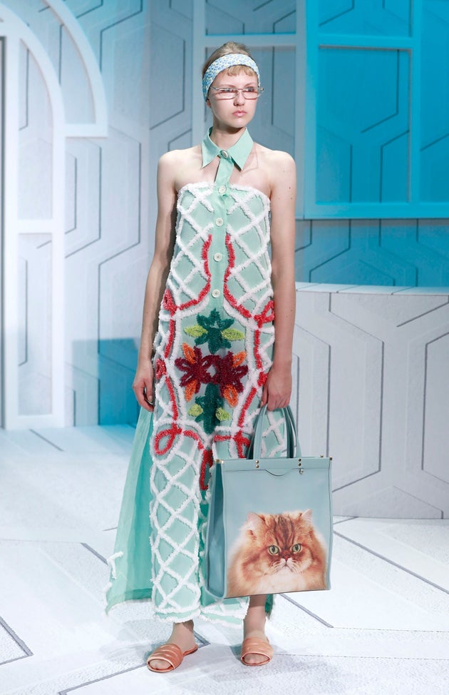 London Fashion Week 2017 Anya Hindmarch's Kitty Handbags Make It Cool To Be A Cat Lady