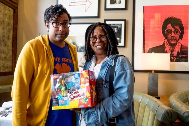 Hari Kondabolu also spoke wth actress Whoopi Goldberg about Hollywood's use of caricatures and blackface to portray people of color.