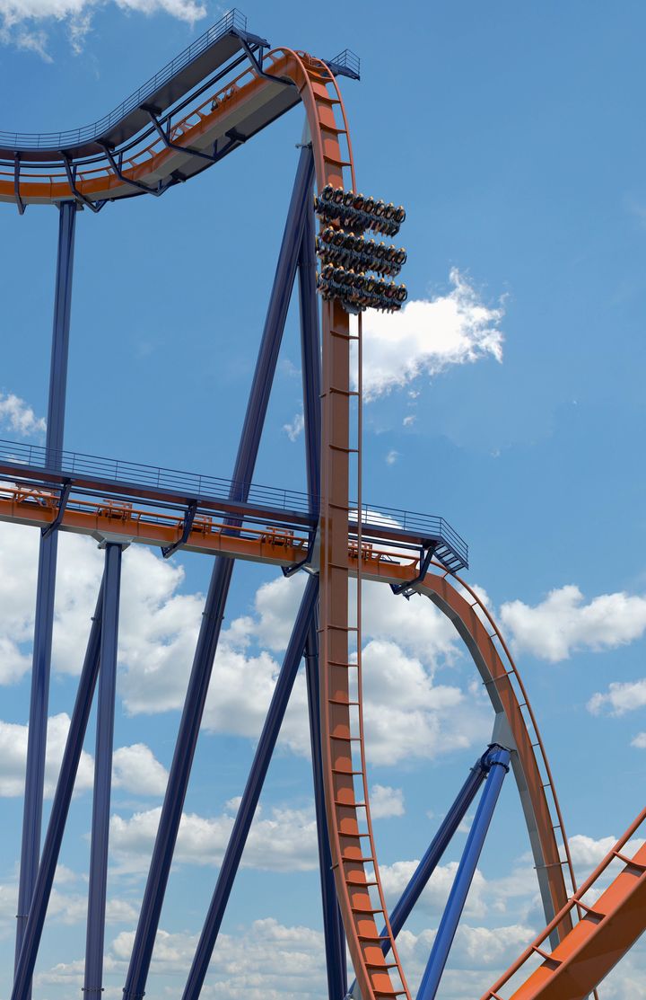 Cedar Point's New Roller Coaster Has A Terrifying 214Foot Drop HuffPost