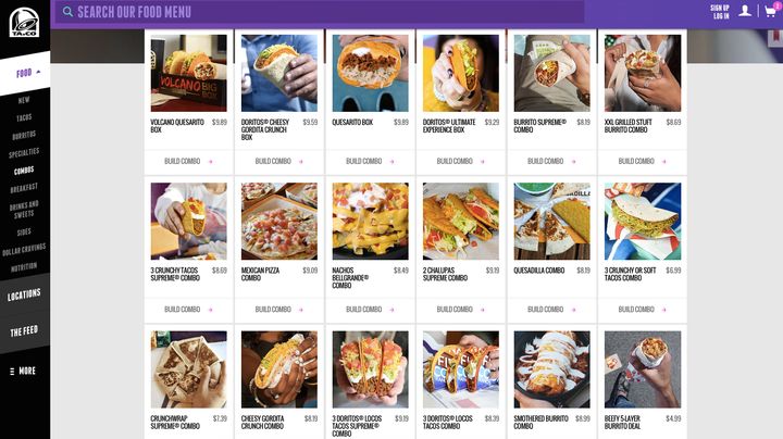 Taco Bell Unleashes Online Ordering, Including Customizable Menu | HuffPost