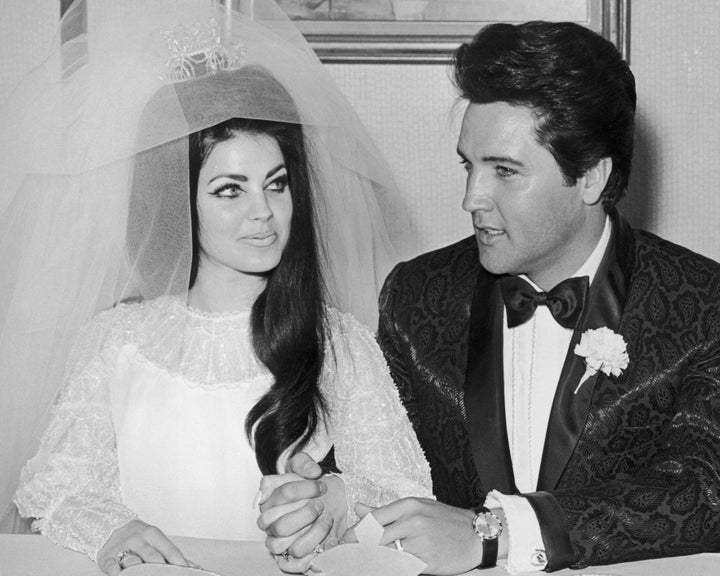 Resultado de imagem para elvis and priscilla presley