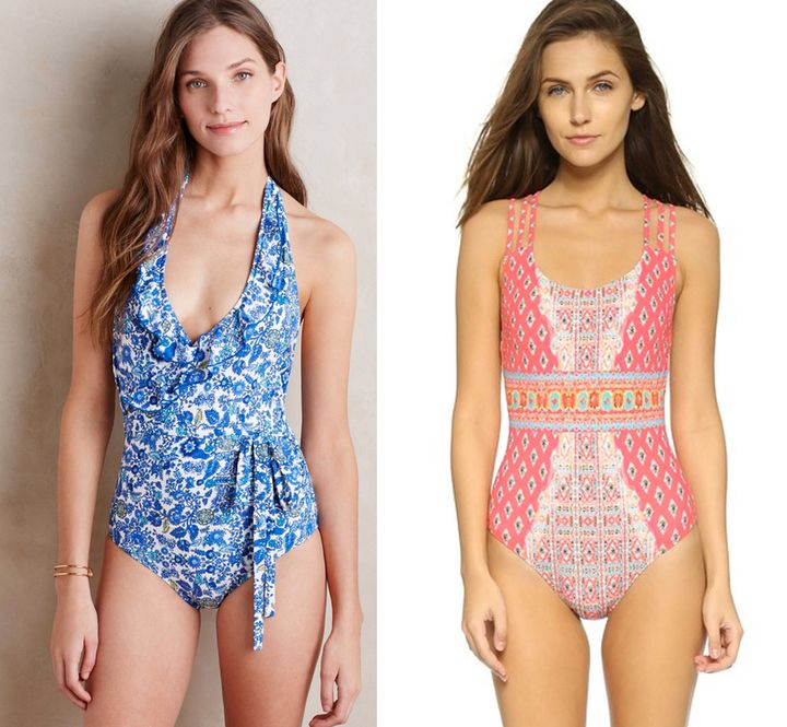 The Most Flattering One Piece Bathing Suits For Every Body Huffpost 