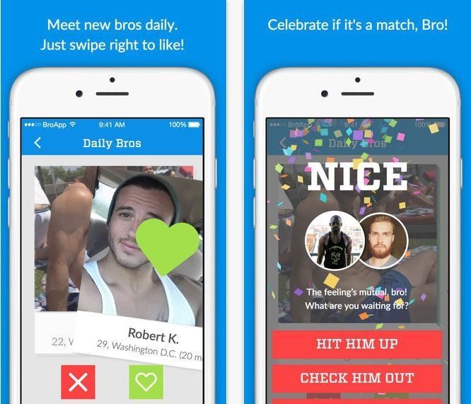 It Just Got Easier For Straight Bros To Meet Dudes For