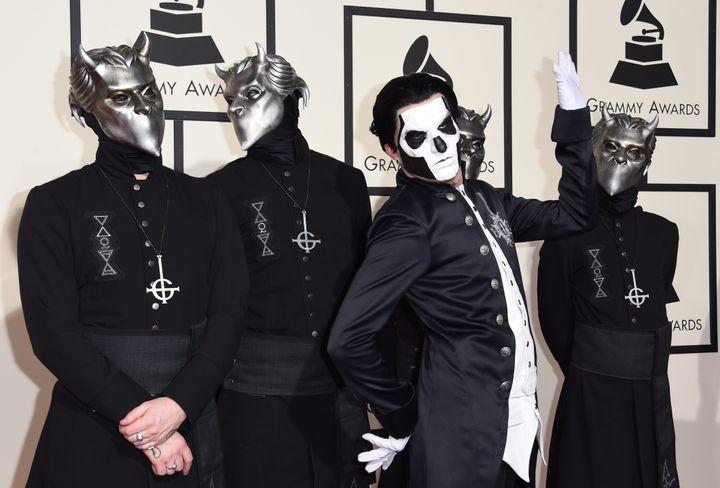 Swedish Band Ghost Were The Talk Of The Grammys With Their Unique Look ...