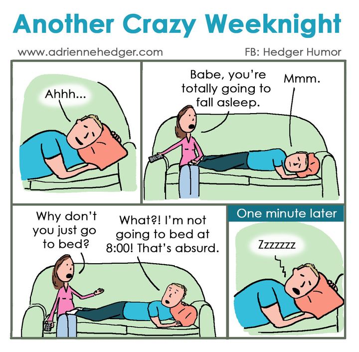 This Comic Nails The Nightly Routine Of Married Couples Everywhere