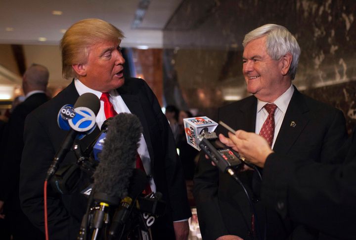 Newt Gingrich Is The Donald Trump Of Politics | HuffPost