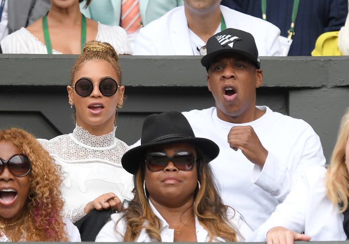 Beyoncé Game, Set, Slayed Wimbledon In White To Cheer On Serena ...