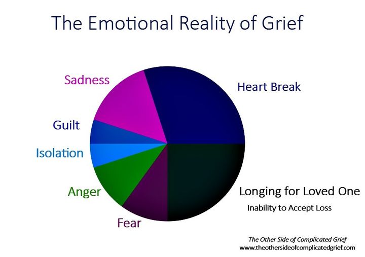 The Reality Of The Emotions Of Grief HuffPost