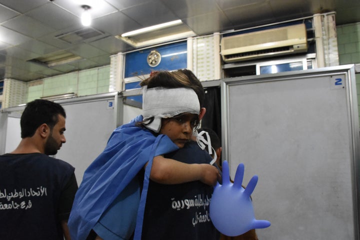 Syria War: Huge Bomb Kills Dozens Of Evacuees