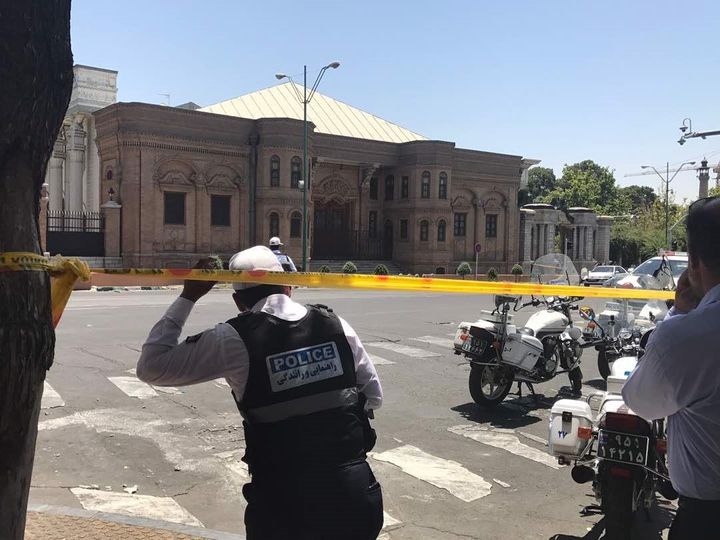 Gunmen attack Iran parliament and mausoleum, killing at least one - state media