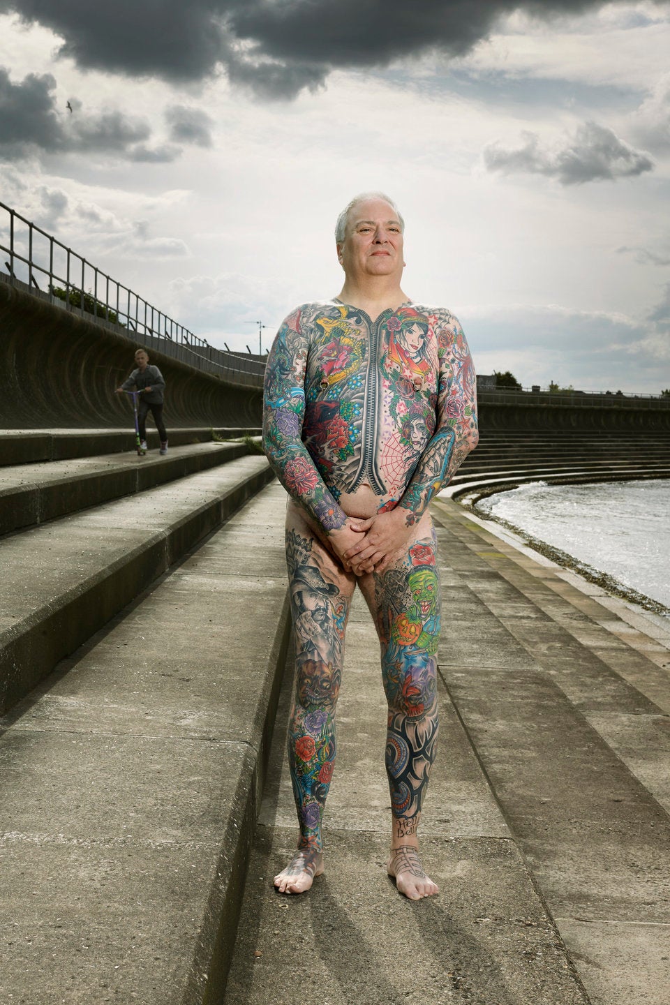 Photos Chronicle Heavily Tattooed People, Both Covered Up And Exposed