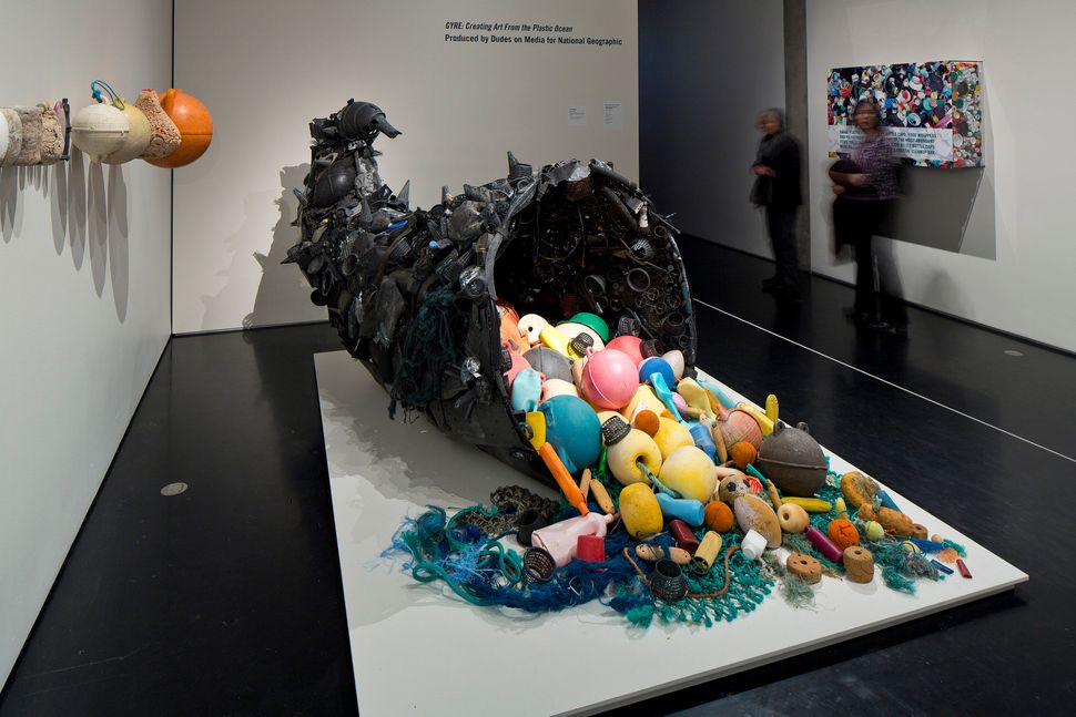 Stunning Art Exhibition Captures The World Of Plastic Trash Filling Our