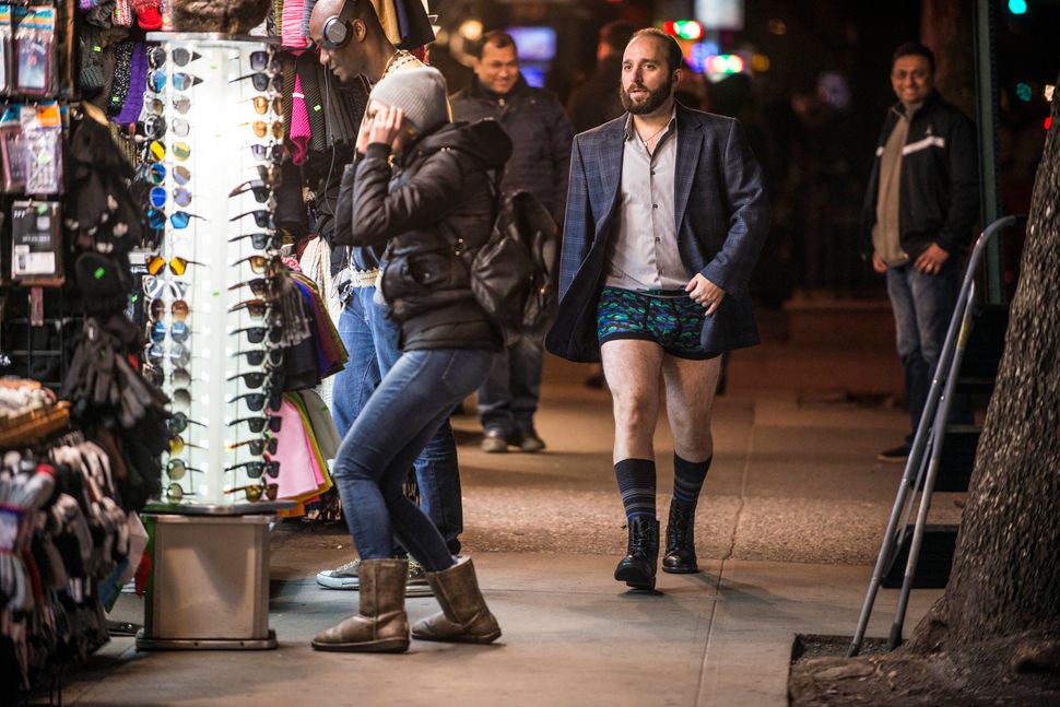 Men Hit The Streets In Their Underwear To Show What A Pants-Free ...