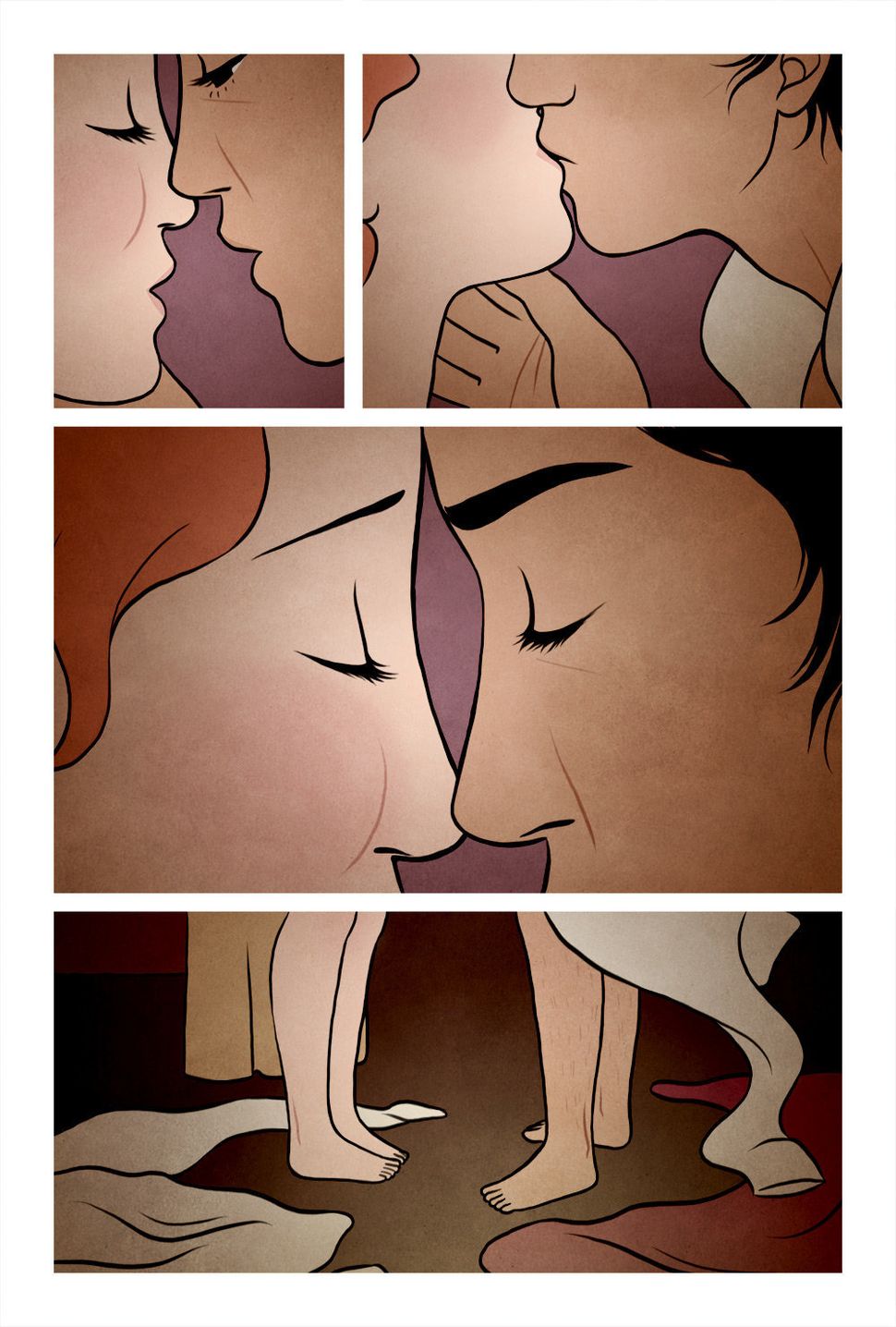 Comic Artist Explains How To Draw A Steamy Queer Sex Scene by Priscilla  Frank - Lesbian-Owned Businesses Compelling Articles By Lesbian Business  Community