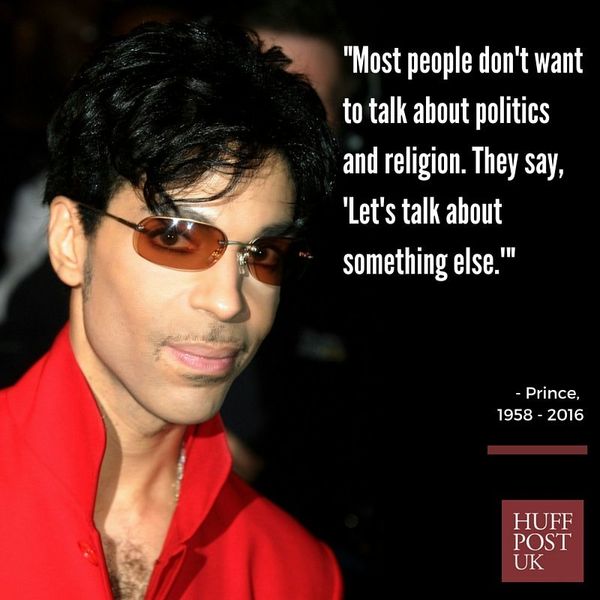 Prince's Unique Wit And Wisdom Remembered In 14 Fabulous Quotes, A Year ...