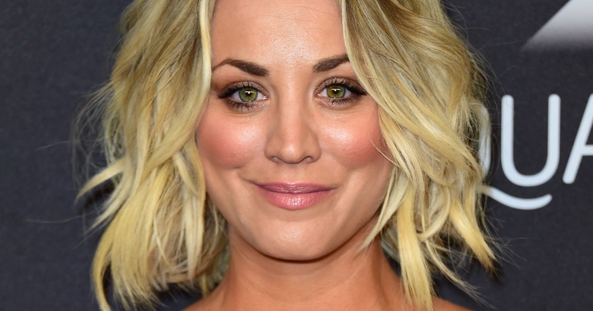 Kaley Cuoco Is Gorgeous In Red At Golden Globes After-Party