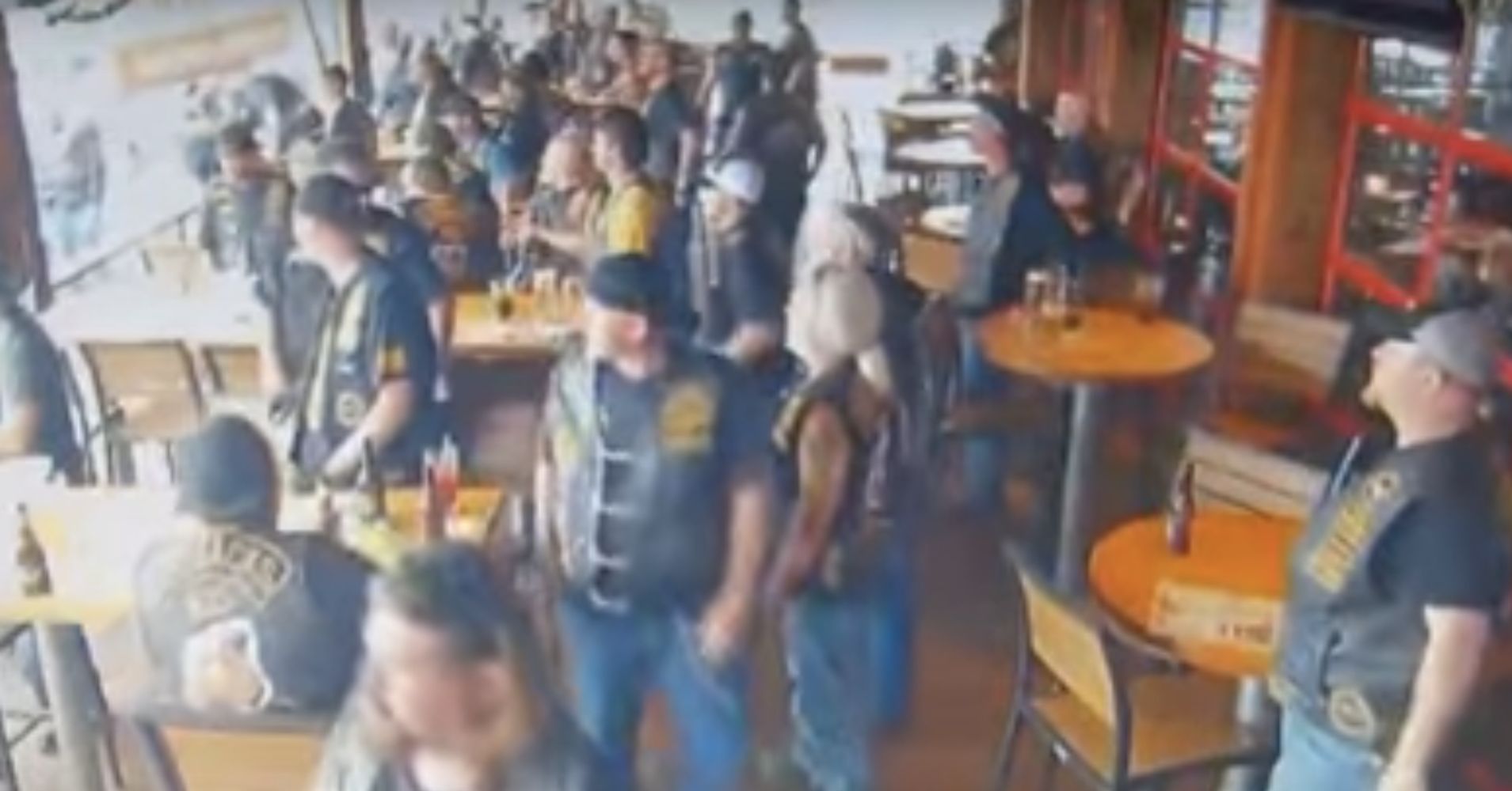 Cops Release Surveillance Video Of Deadly Waco Biker Gang Shootout ...