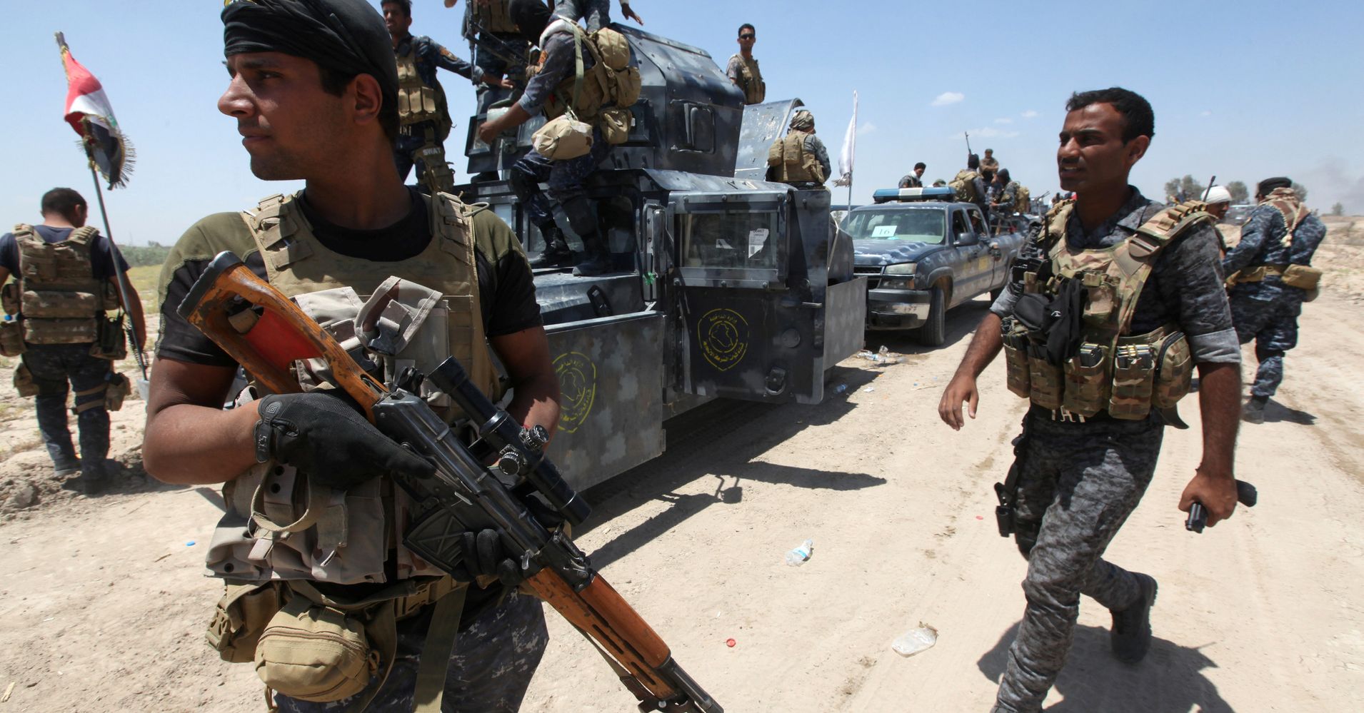 Fear For Civilians As Islamic State Halts Iraqi Army At Gates Of ...