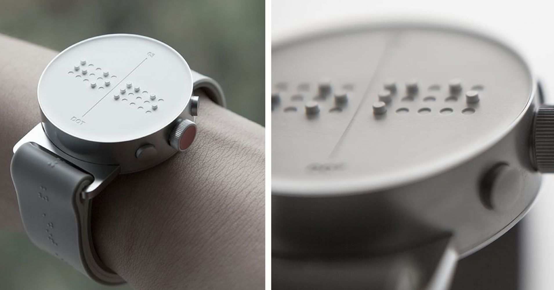 Braille Smartwatch Lets Users Feel Time, Texts And GPS Directions ...