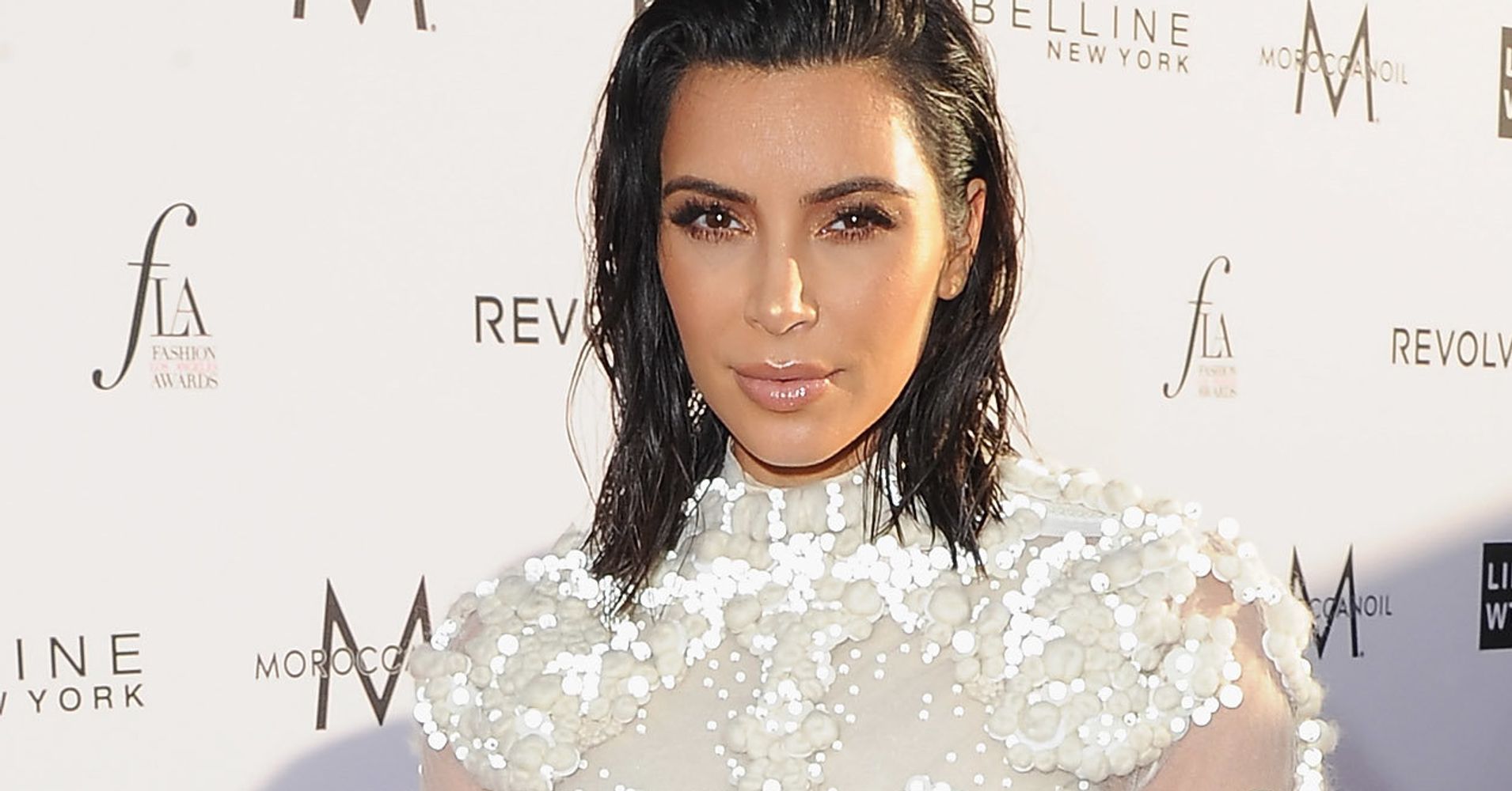 Kim Kardashian's New Sheer Dress Has A Really Fun Secret | HuffPost