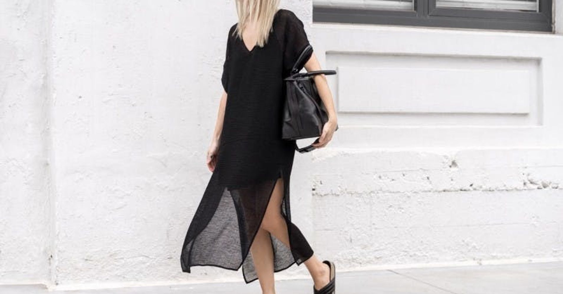 7 Styling Tips So You Can Keep Wearing All Black This Summer | HuffPost