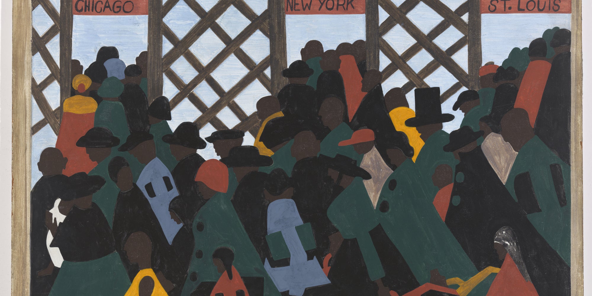 Tableau Ségrégation Raciale – The Color Line – ORIUQM