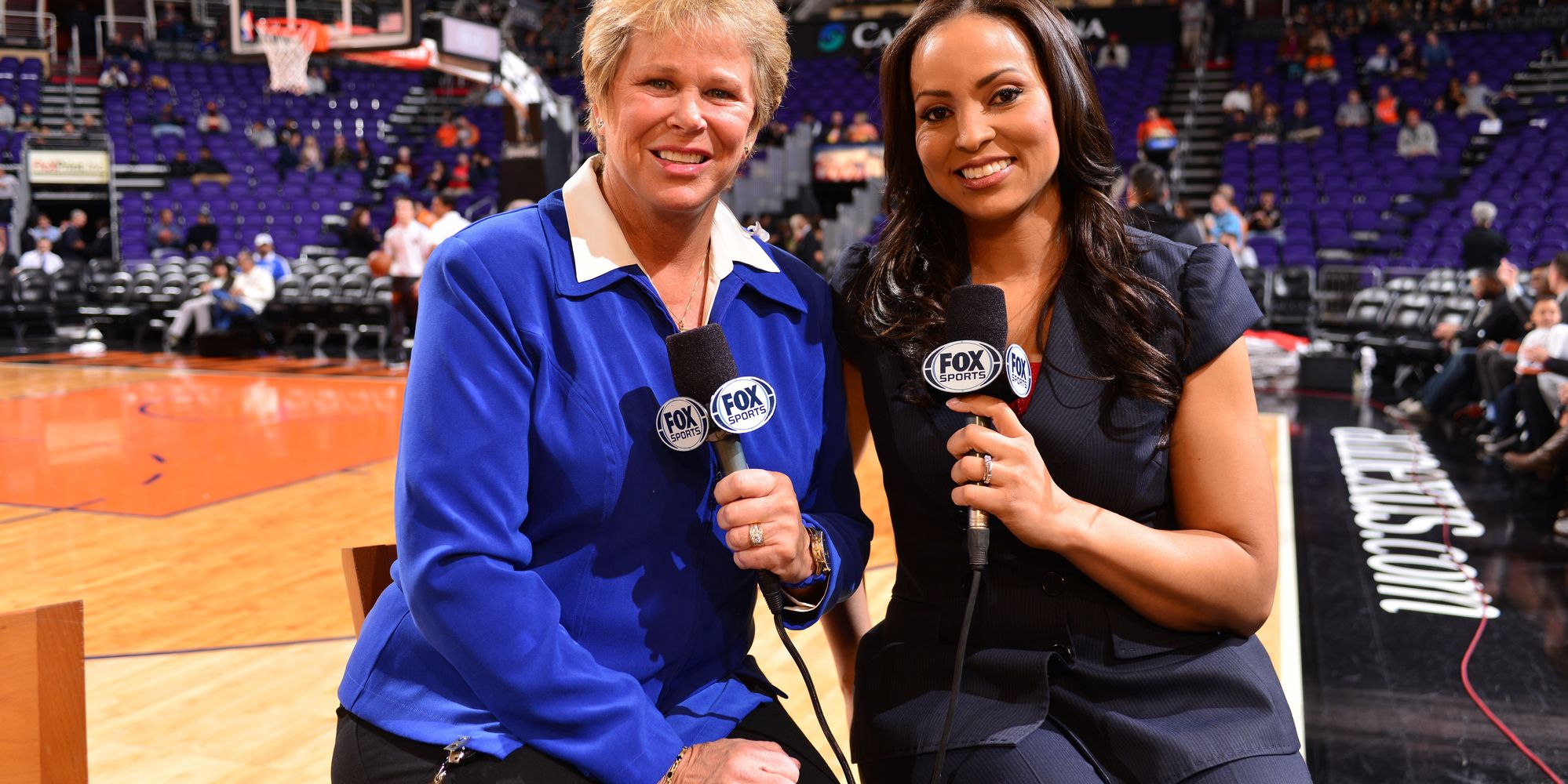 Two Female NBA Analysts Make Sports Broadcasting History | The ...