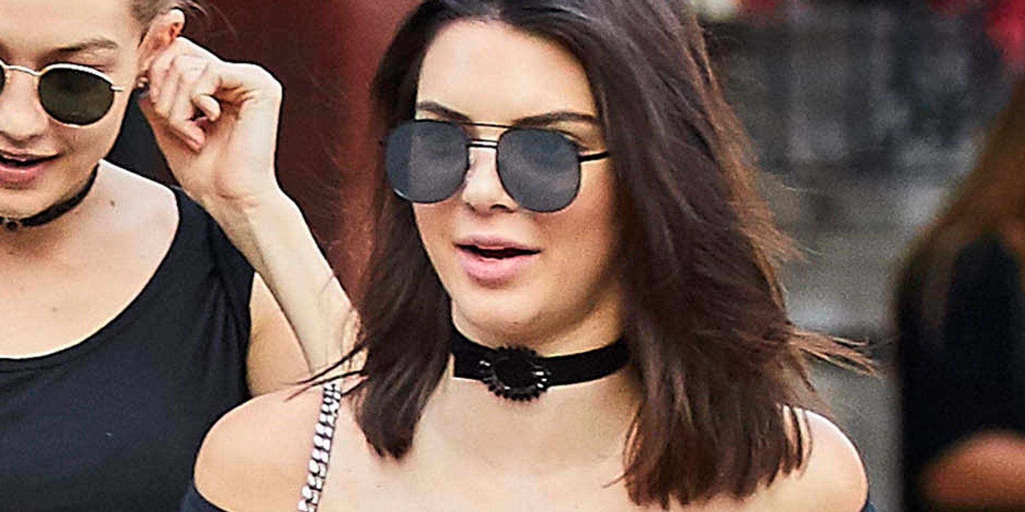 Kendall Jenner's Nipple Piercing Can Breathe In This Long-Sleeved Look ...