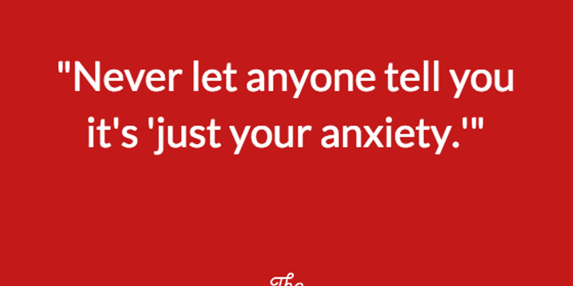 23 Messages For Anyone Who Just Received An Anxiety Disorder Diagnosis ...