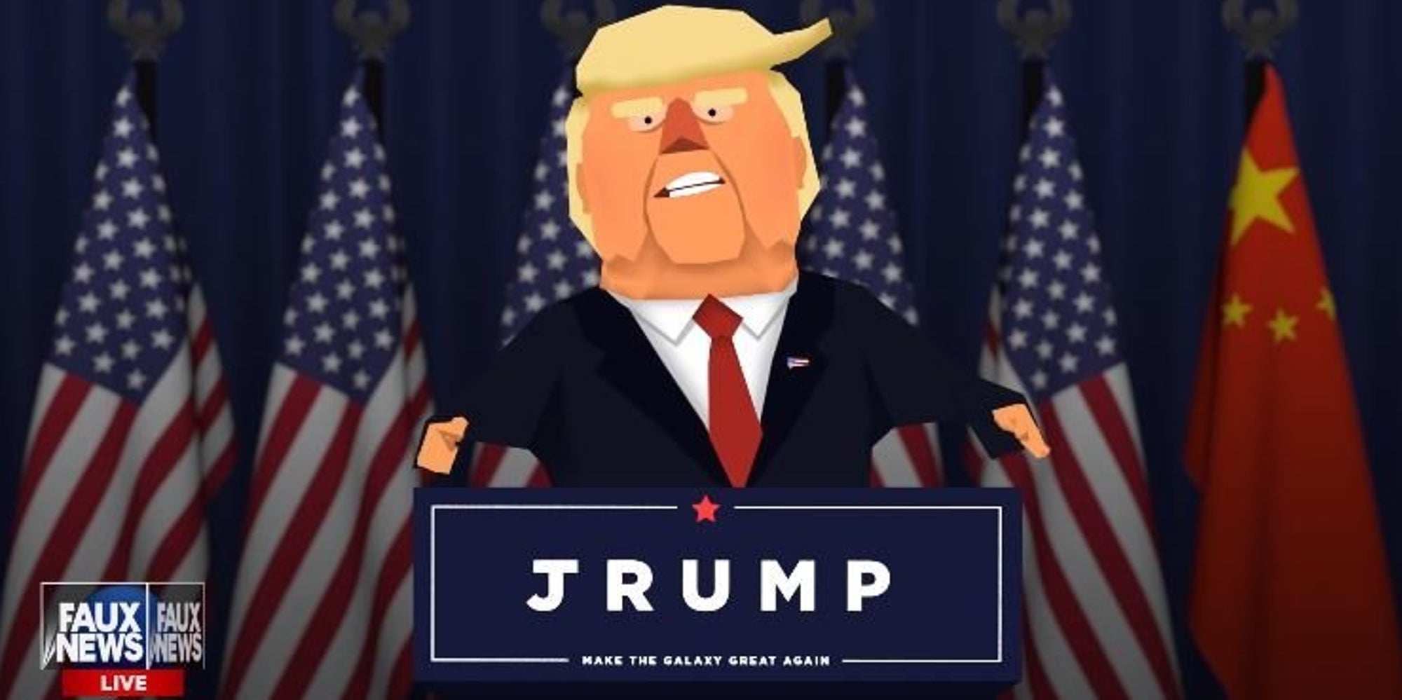 Donald Trump Mobile Game 'Jrump' Has You Helping President Trump Make ...