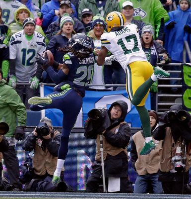 theScore - OTD: In 2015, the Seattle Seahawks STUNNED the Green Bay Packers  in the NFC Championship game and advanced to the Super Bowl. 