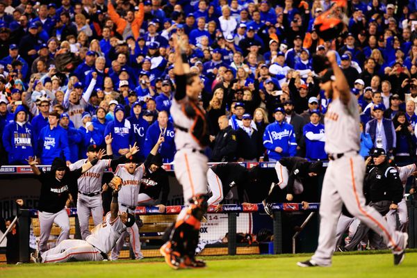 Giants fans send off three-time World Series champion with