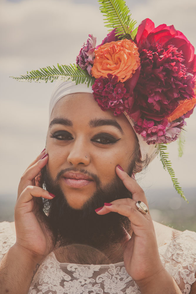 These Bridal Photos Of 'Bearded Dame' Harnaam Kaur Are Simply Stunning ...