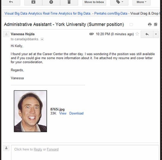 Nic Cage Resume