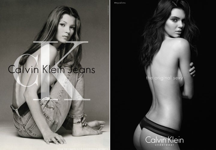 Kendall Models Sexy Calvin Klein Underwear & Bra!