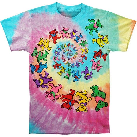 Grateful Dead Clothing - All Around The World Tie Dye T-Shirt