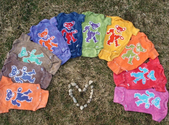 Grateful dead baby online onesie