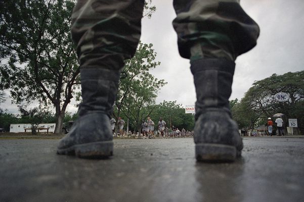 Broadcasters on Pence's socks, Chavez's pants 