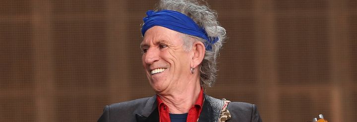 LONDON, ENGLAND - JULY 06: Keith Richards of The Rolling Stones performs live on stage during day two of British Summer Time Hyde Park presented by Barclaycard at Hyde Park on July 6, 2013 in London, England. (Photo by Simone Joyner/Getty Images)