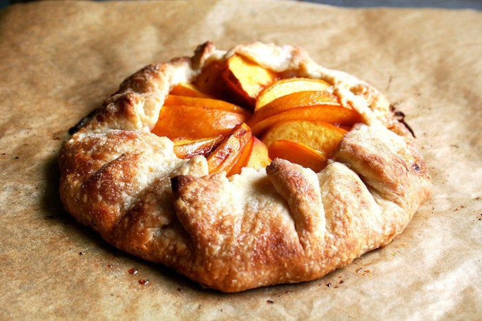 Peach Frangipane Galette