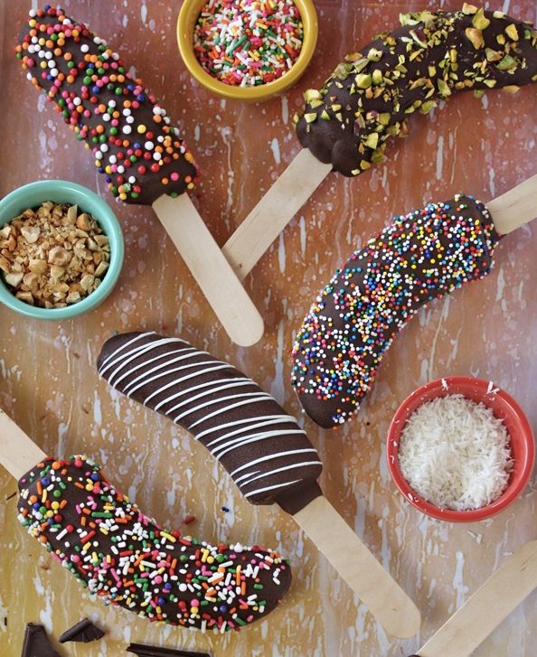 Frozen Banana Pops Are A Healthy Delicious Way To Stay Cool This Summer Huffpost