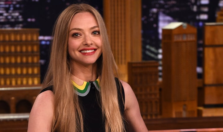 NEW YORK, NY - JUNE 05: Amanda Seyfried Visits 'The Tonight Show Starring Jimmy Fallon' at Rockefeller Center on June 5, 2015 in New York City. (Photo by Theo Wargo/NBC/Getty Images for 'The Tonight Show Starring Jimmy Fallon')