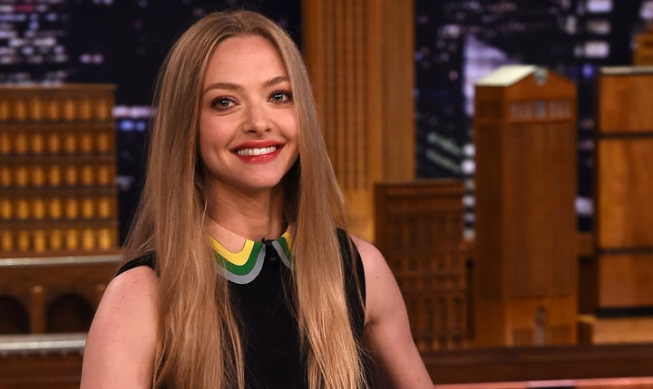 NEW YORK, NY - JUNE 05: Amanda Seyfried Visits 'The Tonight Show Starring Jimmy Fallon' at Rockefeller Center on June 5, 201