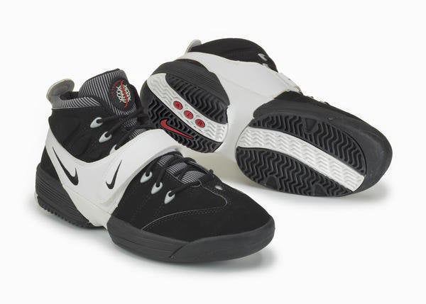 Nike's Air Swoopes, the first female signature basketball shoe.