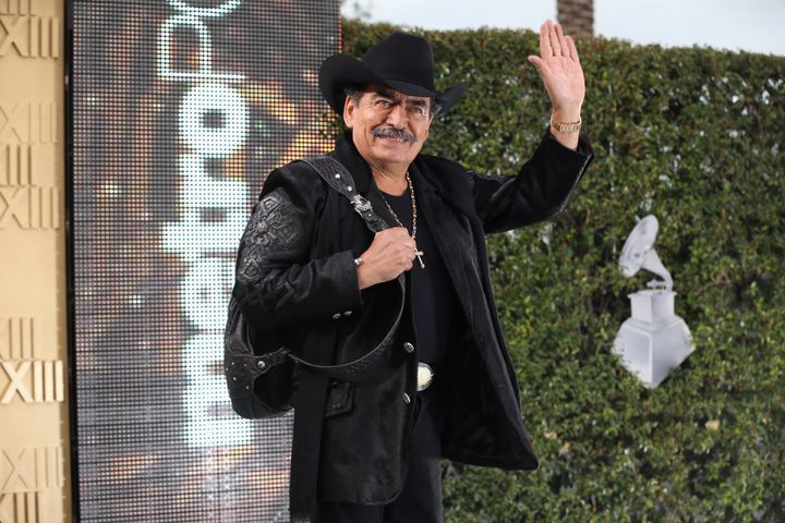 LAS VEGAS, NV - NOVEMBER 15: Singer Joan Sebastian arrives at the 13th annual Latin GRAMMY Awards held at the Mandalay Bay Events Center on November 15, 2012 in Las Vegas, Nevada. (Photo by Christopher Polk/Getty Images for Latin Recording Academy)