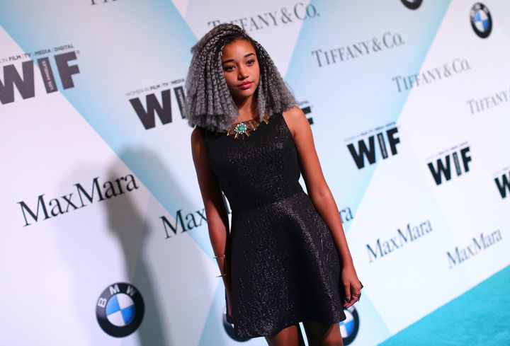 CENTURY CITY, CA - JUNE 16: Actress Amandla Stenberg attends Women In Film 2015 Crystal + Lucy Awards Presented by Max Mara, BMW of North America, and Tiffany & Co. at the Hyatt Regency Century Plaza on June 16, 2015 in Century City, California. (Photo by Mark Davis/Getty Images for Women in Film)
