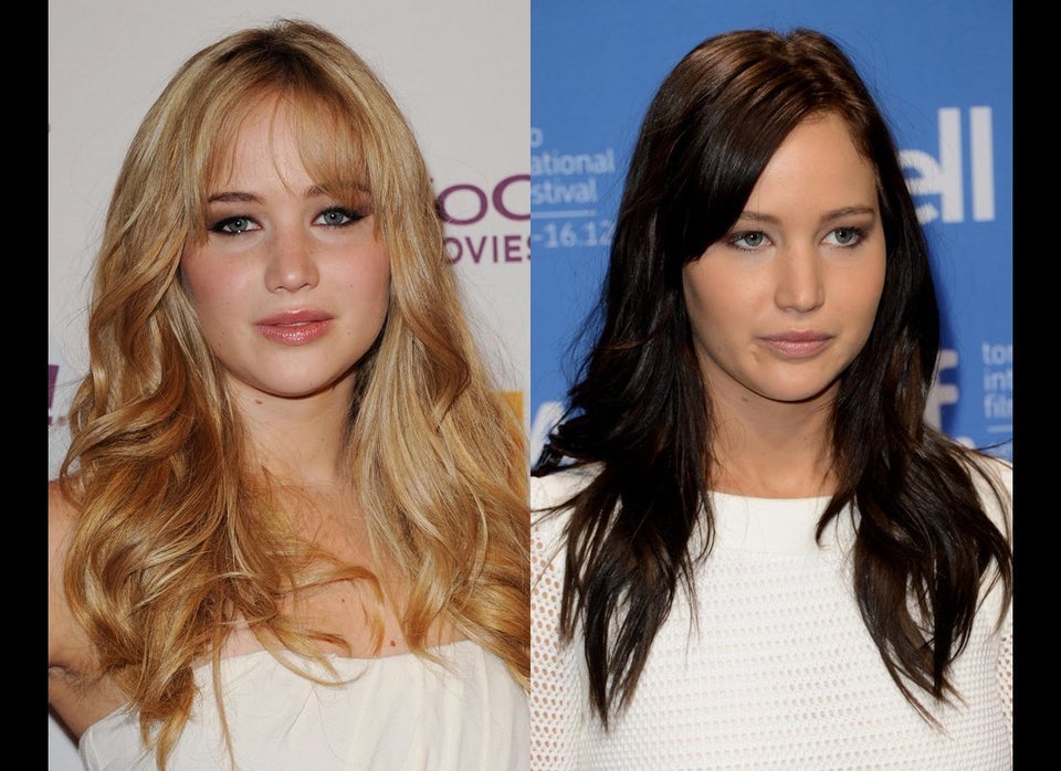 jennifer lawrence brown hair