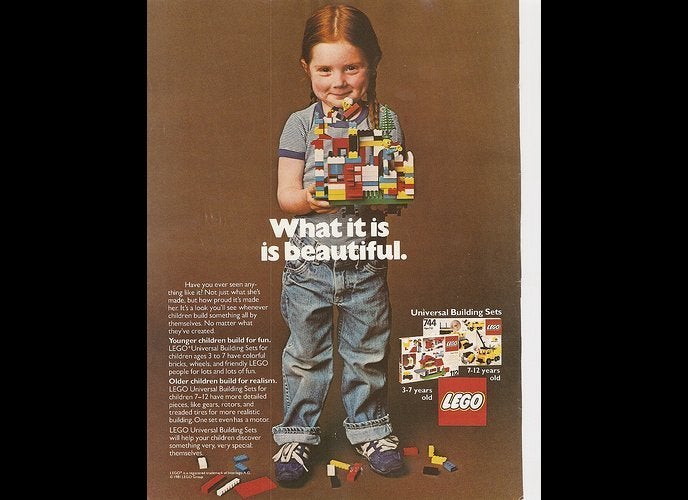 Lego Ad 1981 (Then)